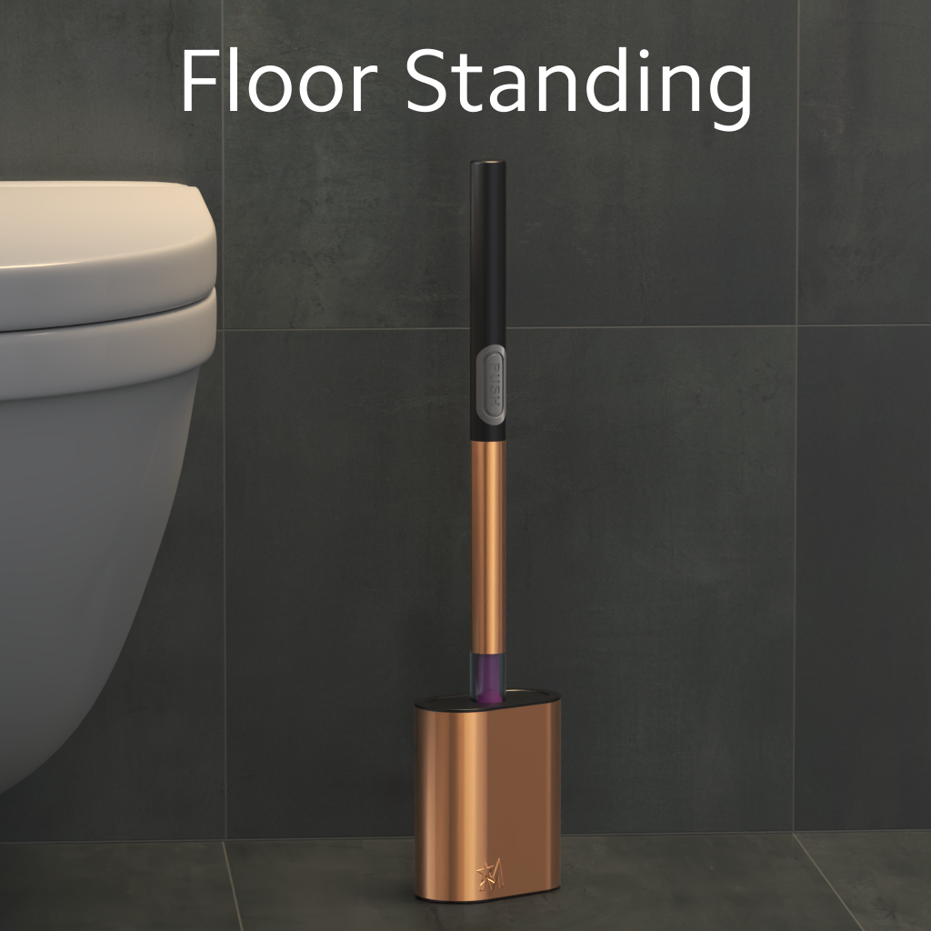 MOOSTAR LUXE COPPER TOILET BRUSH Shipping 18th October