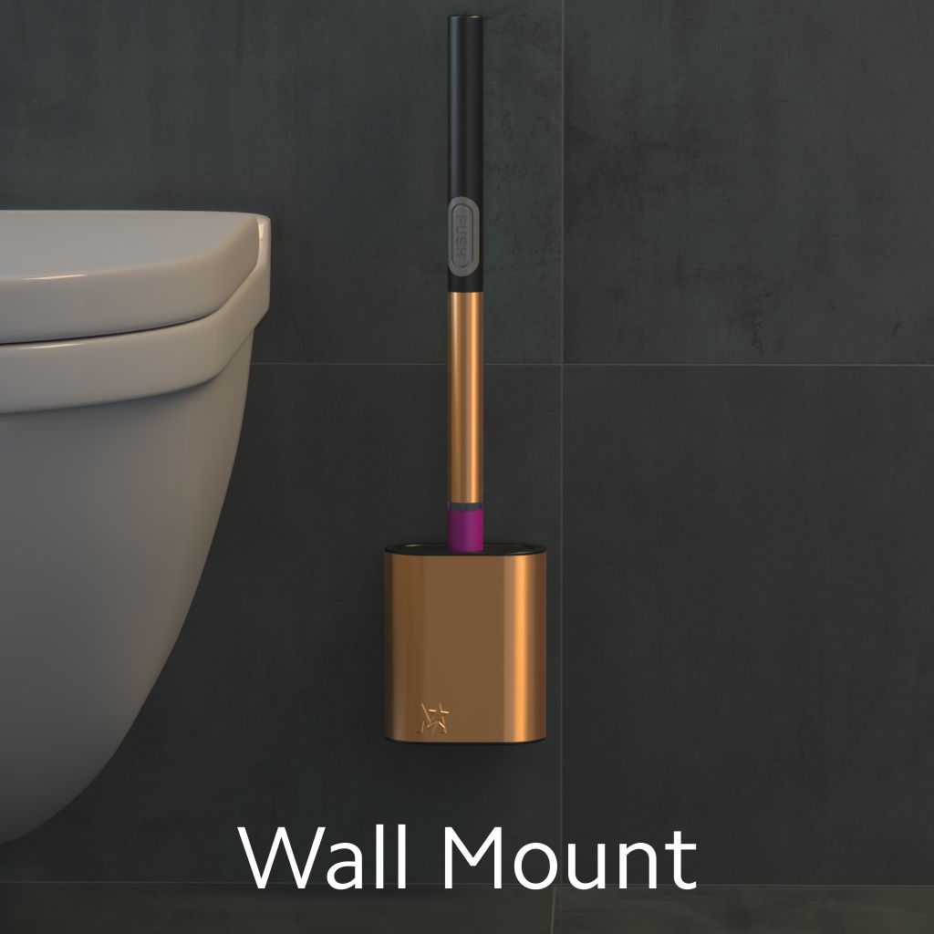 MOOSTAR LUXE COPPER TOILET BRUSH Shipping 18th October