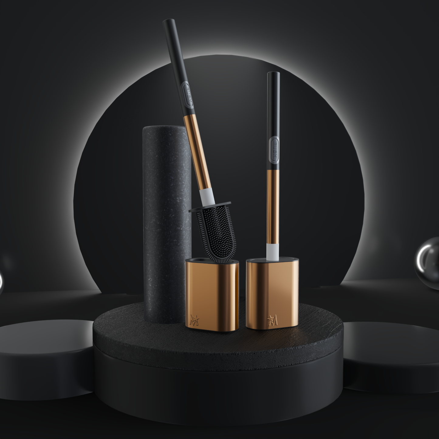 MOOSTAR LUXE COPPER TOILET BRUSH Shipping 18th October