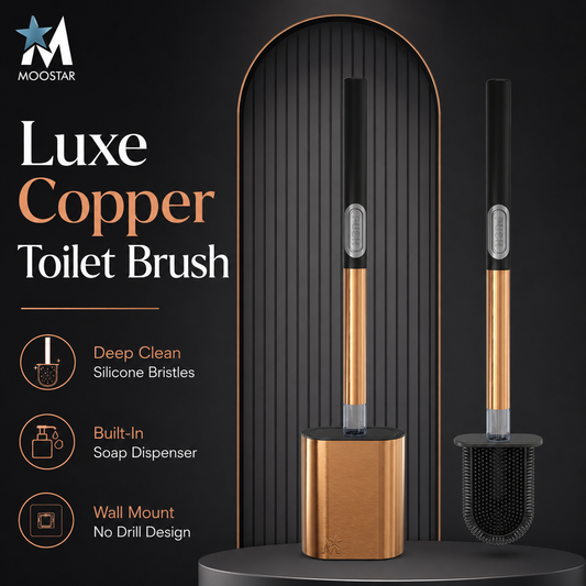 How the Luxe Copper Toilet Brush Makes Deep Cleaning Easier