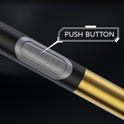 CEPILLO PUSH ACERO INOXIDABLE NEGRO - ESCOBILLA DE INODORO