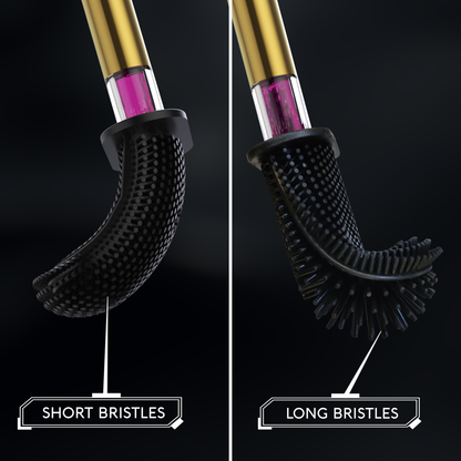 CEPILLO PUSH ACERO INOXIDABLE NEGRO - ESCOBILLA DE INODORO