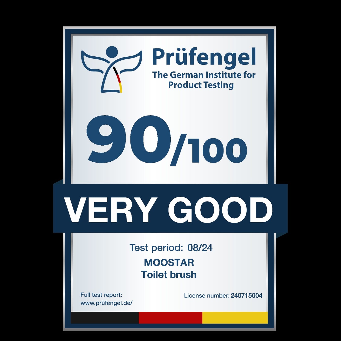 MOOSTAR LUXE COPPER TOILET BRUSH