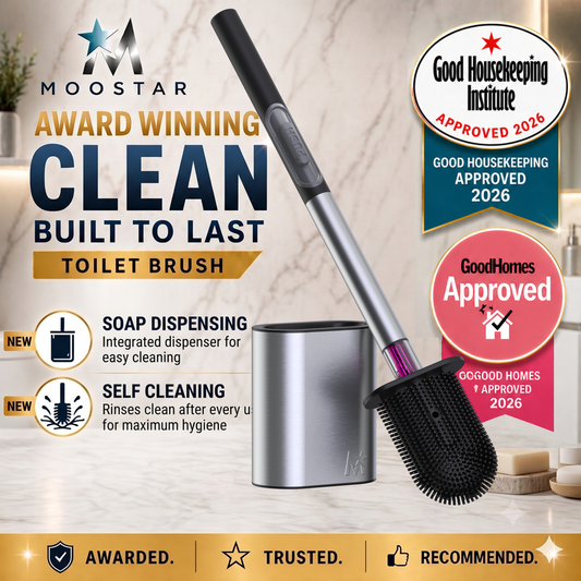 V.2 STAINLESS STEEL TOILET PUSH BRUSH