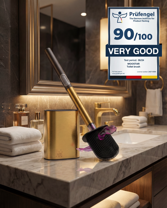 MOOSTAR LUXE GOLD TOILET BRUSH V.2
