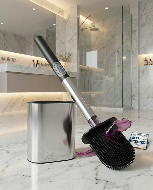 V.2 STAINLESS STEEL TOILET PUSH BRUSH