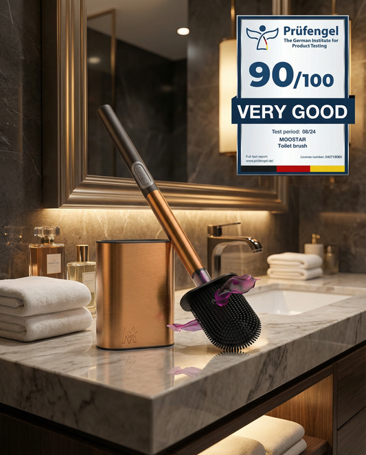 MOOSTAR LUXE COPPER TOILET BRUSH V.2