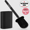 V.2 SILICONE AND (BLACK) STAINLESS STEEL TOILET BRUSH